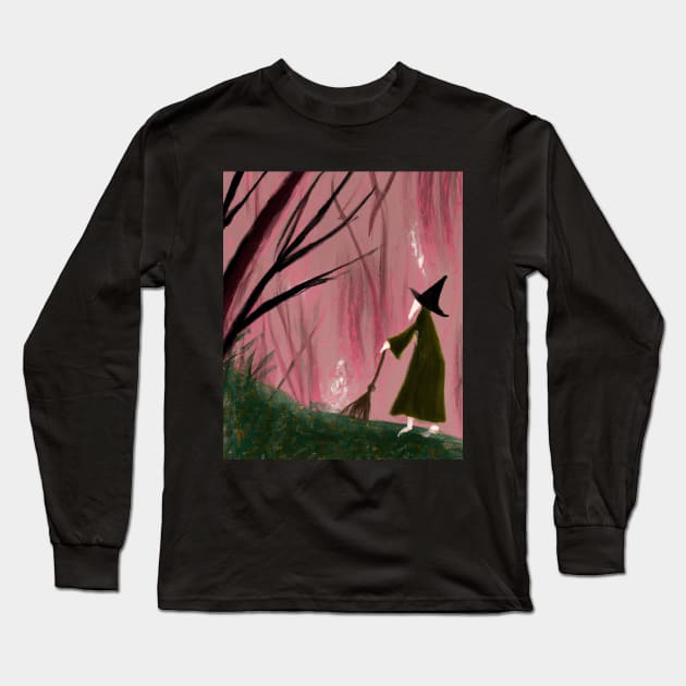 Witch Long Sleeve T-Shirt by AnimeVision